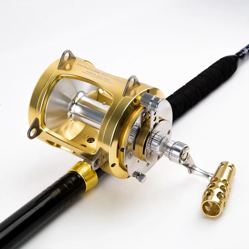 Trolling Reel - 【Popular】Hot Sell Aluminum Alloy 2 Speed