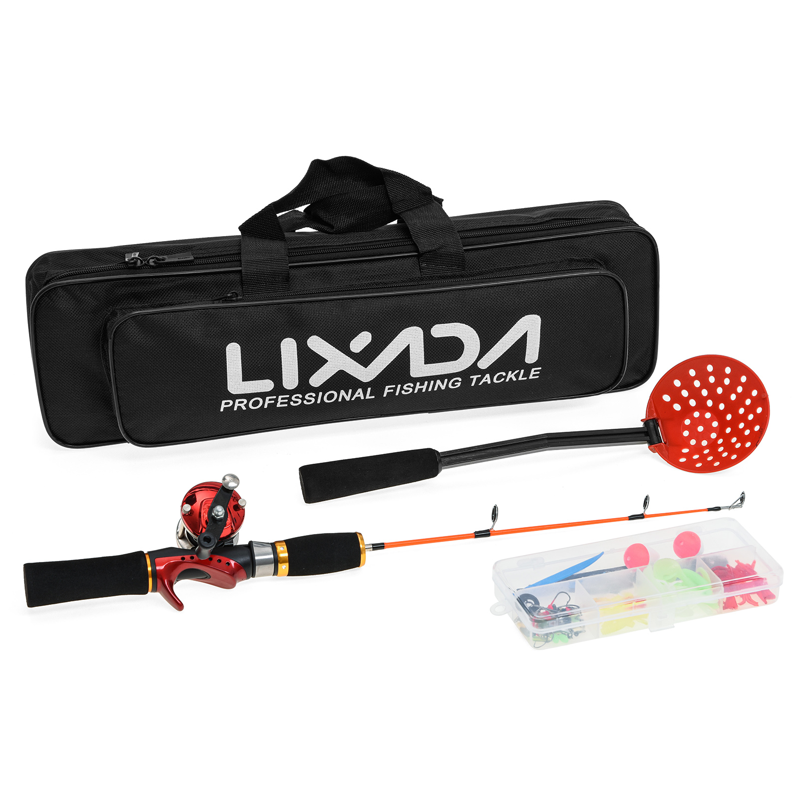 Ice Fishing Reel - Lixada Ice Fishing Rod Reel Combo