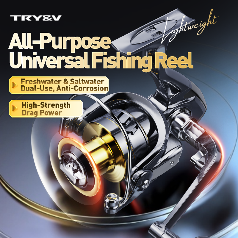 TRY&V CW Full Metal Casting Lu - đánh giá và giá Surf Reel