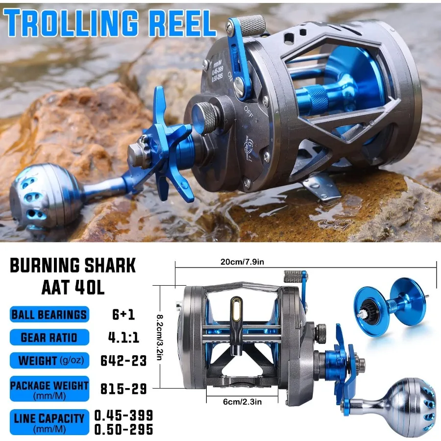 Trolling Reel Saltwater Level  - đánh giá và giá Surf Reel