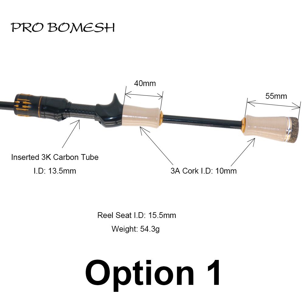 Pro Bomesh 3A Grade Cork SKTS  - đánh giá và giá Ice Fishing Reel