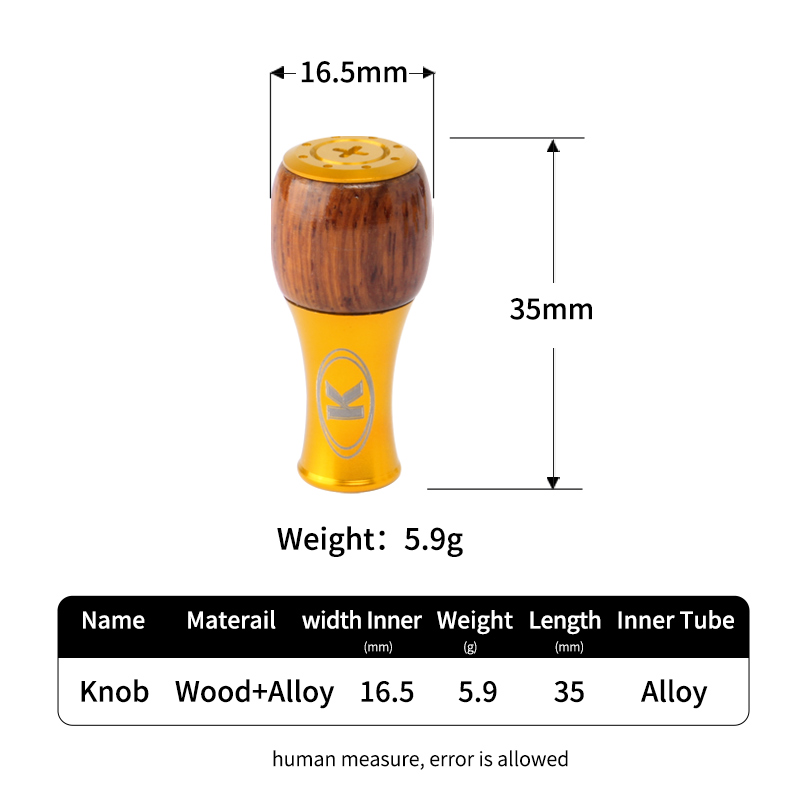 Umi 1pc Fishing Reel Wood Knob - đánh giá và giá Trolling Reel