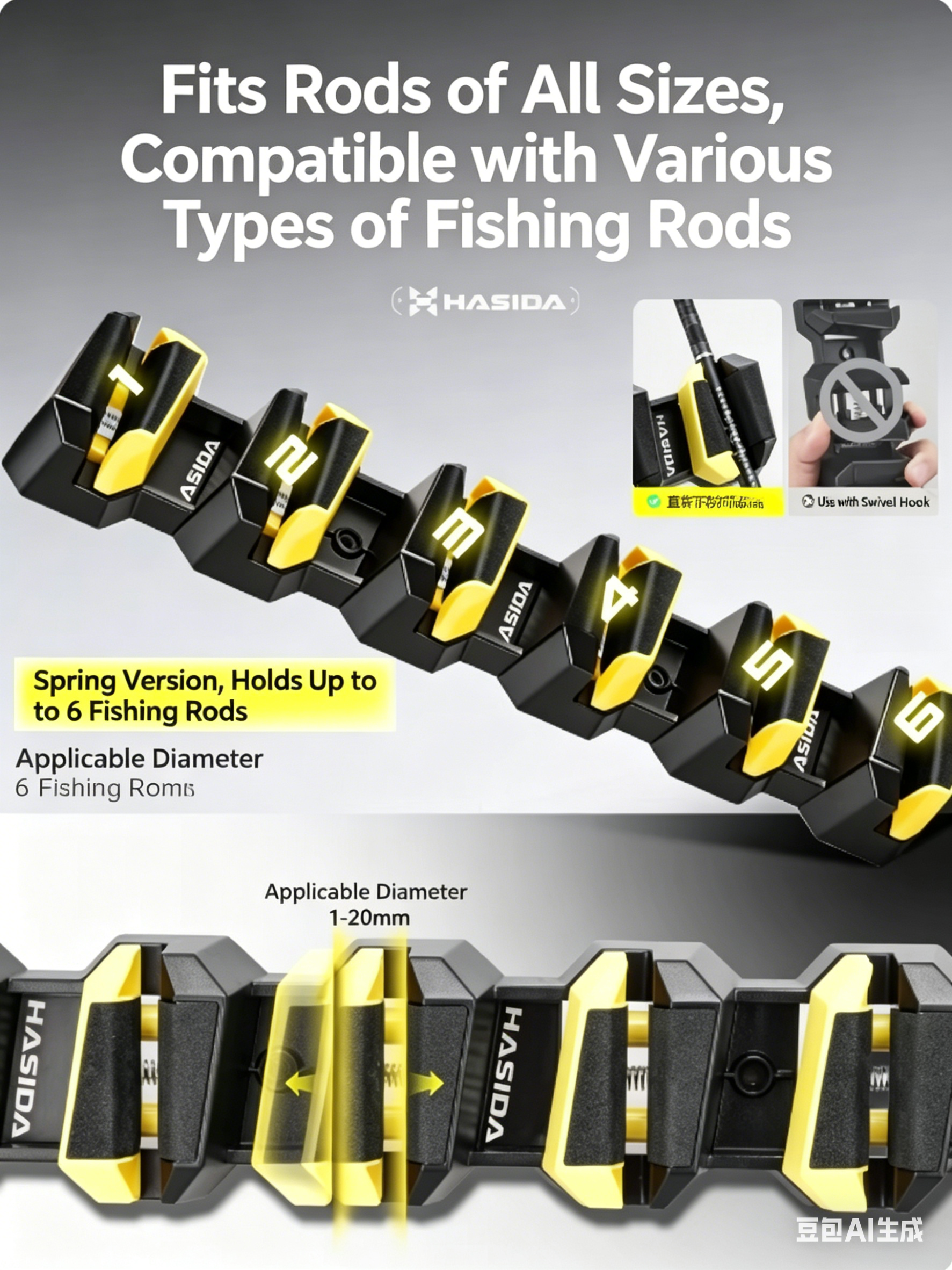 HISTAR Soft Rubber Wall-Mounte - đánh giá và giá Spinning Reel