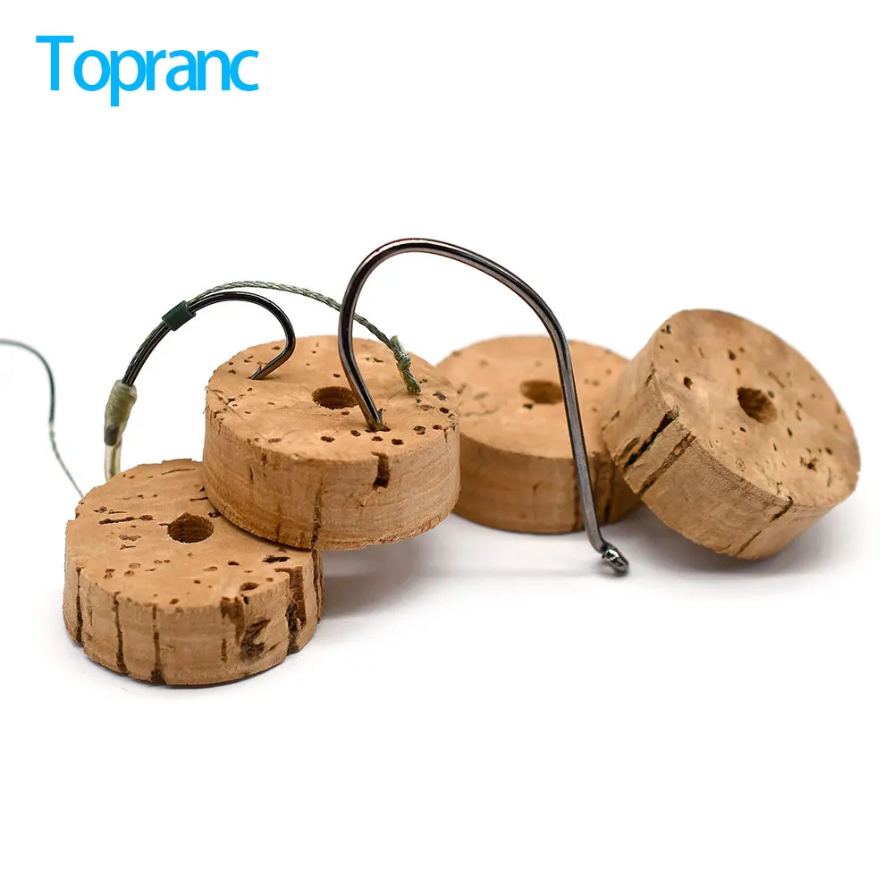 Topranc Natural Cork  End Cap  - đánh giá và giá Reel Handle