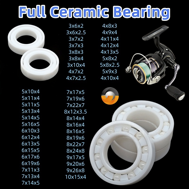 1pc MR84CE Full Zirconia Ceram - đánh giá và giá Fly Reel