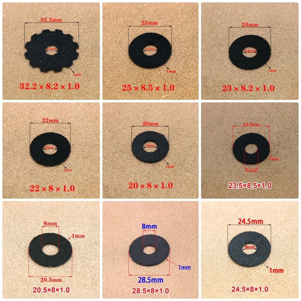 1mm Carbon Fiber Drag Washers  - đánh giá và giá Fly Reel