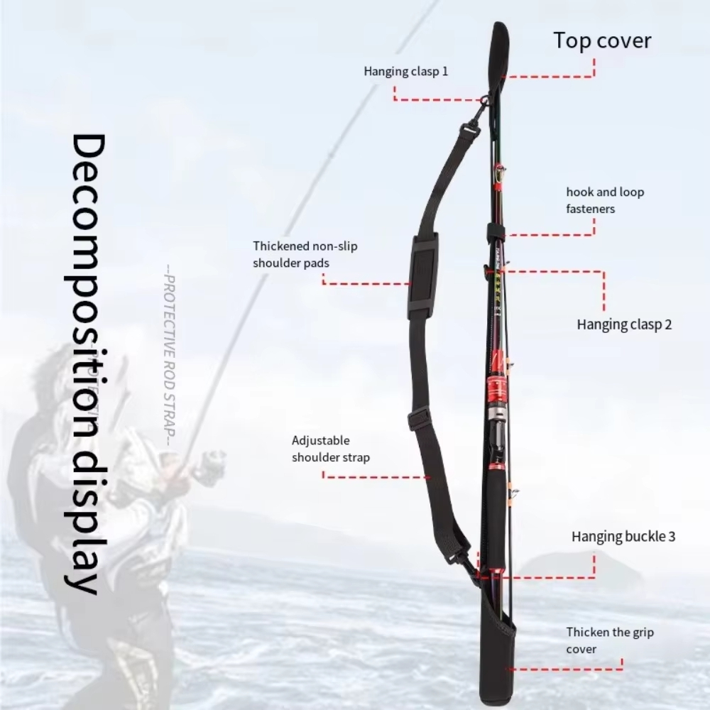  Adjustable Fishing Rod Stora - đánh giá và giá Reel Bag