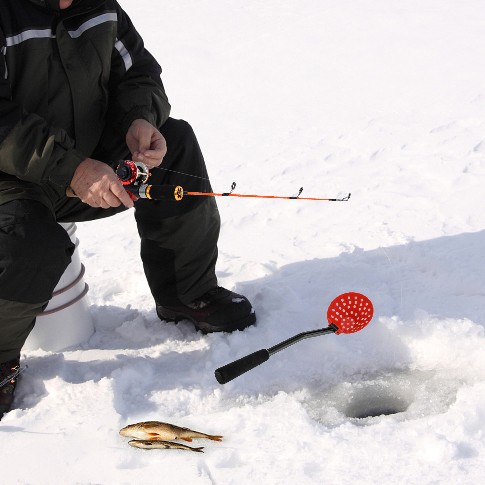 US Lixada Ice Fishing Rod Reel - đánh giá và giá Ice Fishing Reel