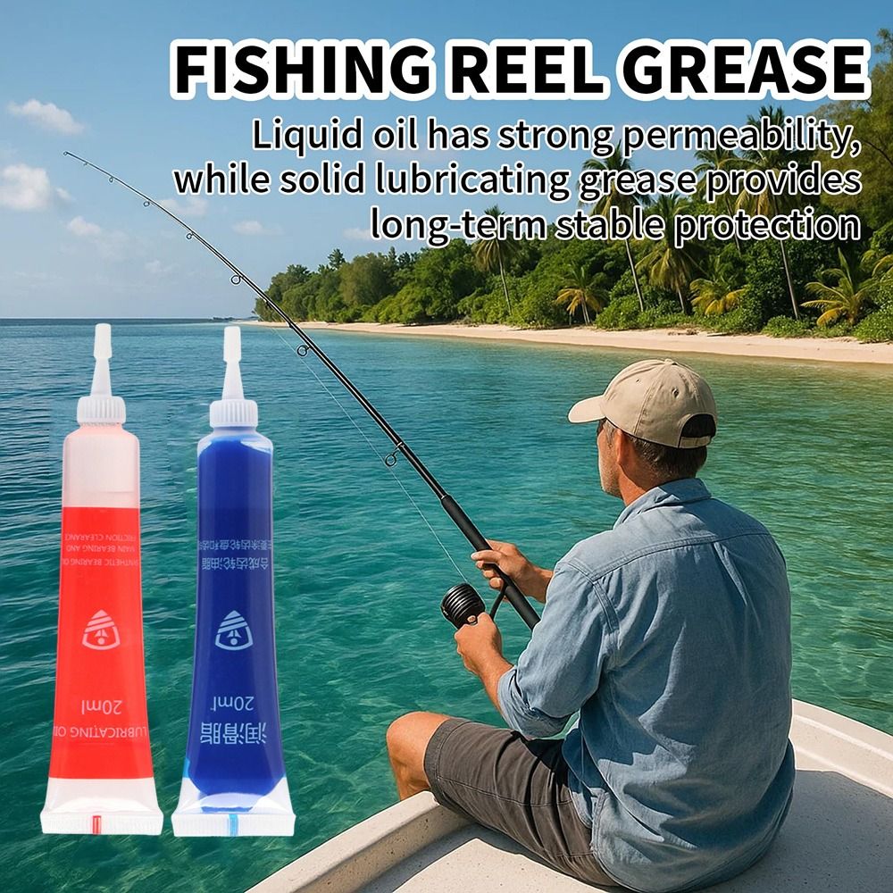 40ml Fish Reel Grease Water-Re - đánh giá và giá Reel Grease