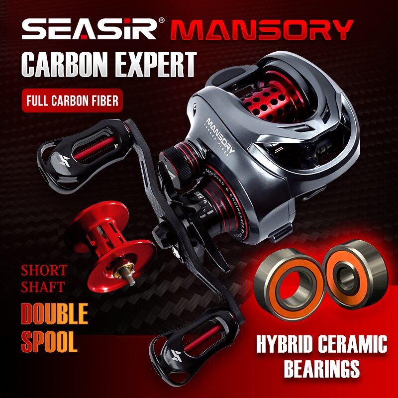 Seasir Mansory Baitcasting Fis - đánh giá và giá Ice Fishing Reel