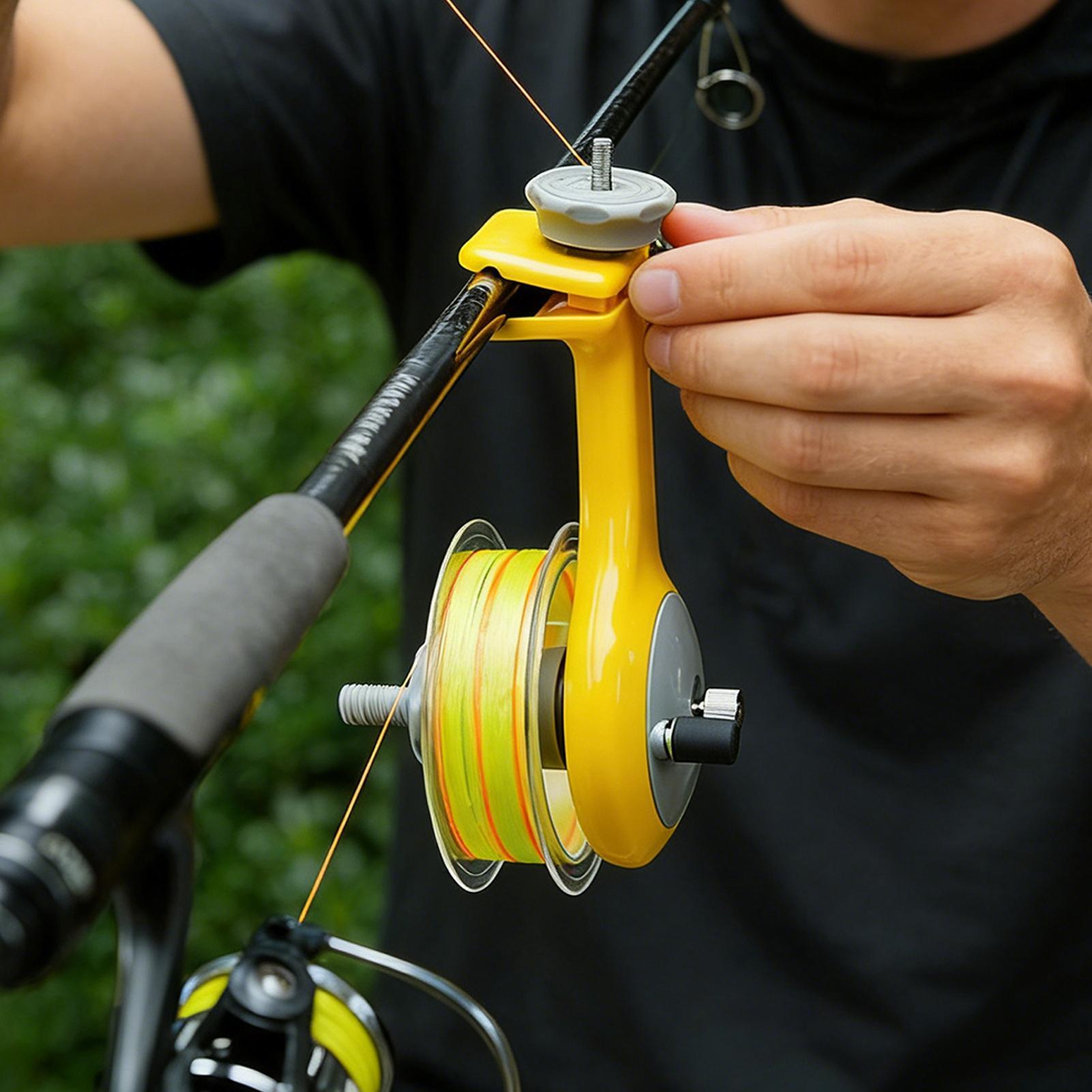 Fishing Line Spooler with Clam - đánh giá và giá Ice Fishing Reel