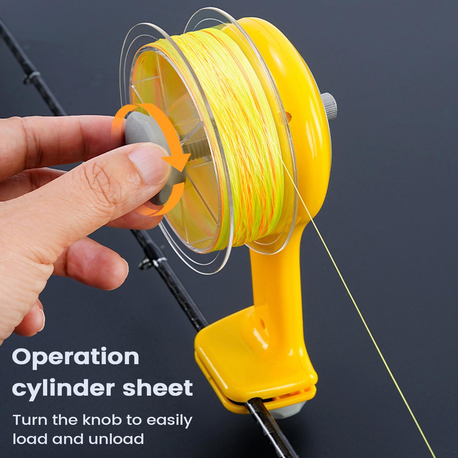 Fishing Line Spooler with Clam - đánh giá và giá Ice Fishing Reel