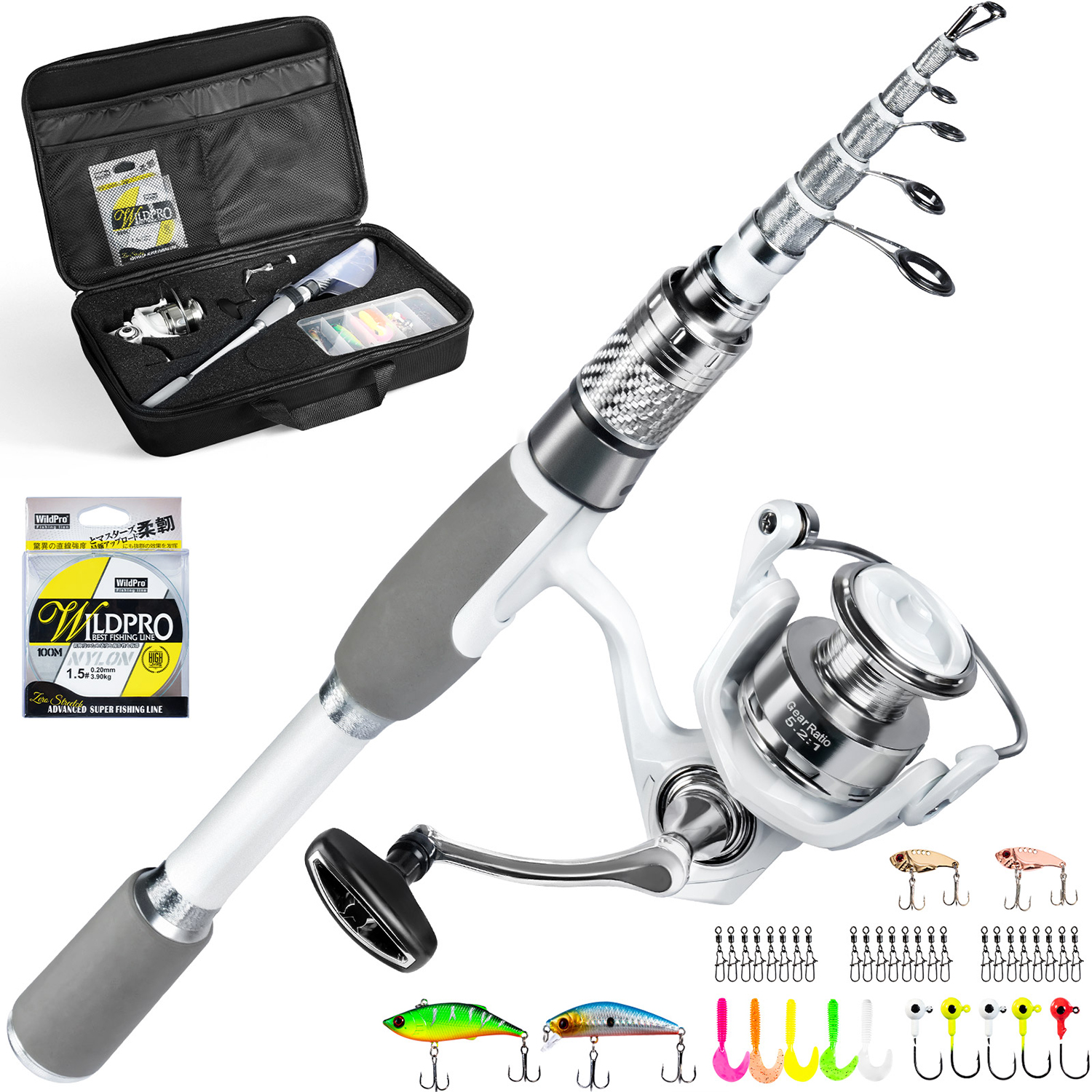 Ghosthorn Fishing Rod And Reel - đánh giá và giá Reel Bag