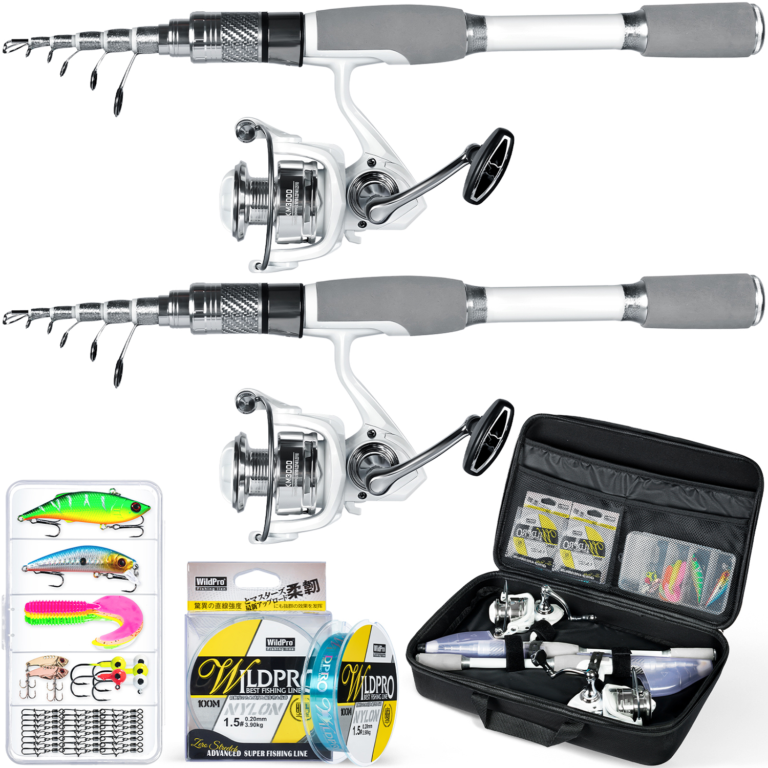 Ghosthorn Fishing Rod And Reel - đánh giá và giá Reel Bag