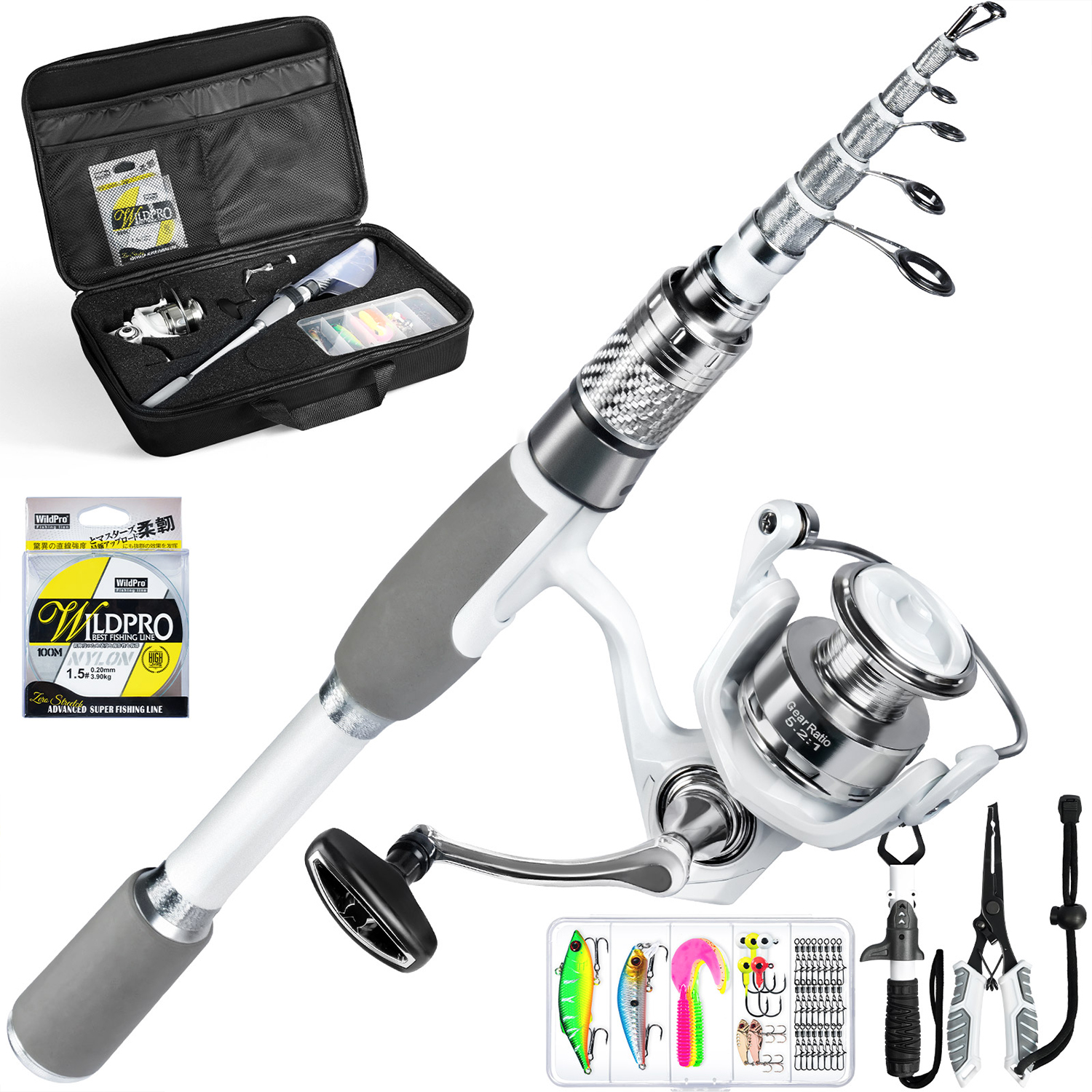Ghosthorn Fishing Rod And Reel - đánh giá và giá Reel Bag