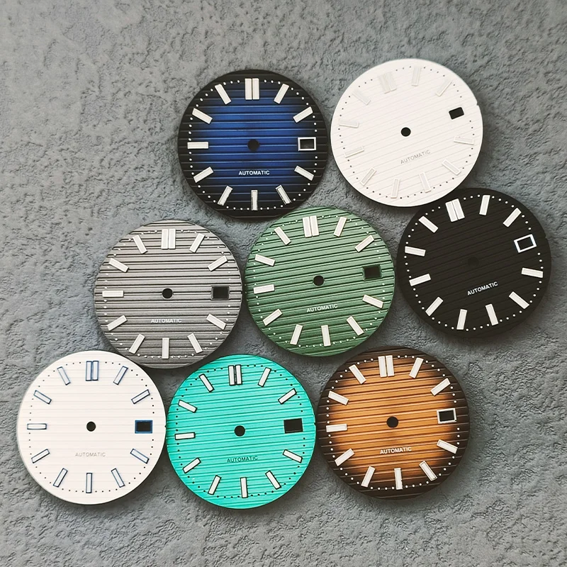 29.8mm NH35 Watch Dial Green L - đánh giá và giá Reel Case