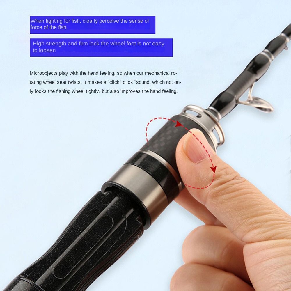1.5m-1.8m Fishing Pole Rod Set - đánh giá và giá Spincast Reel
