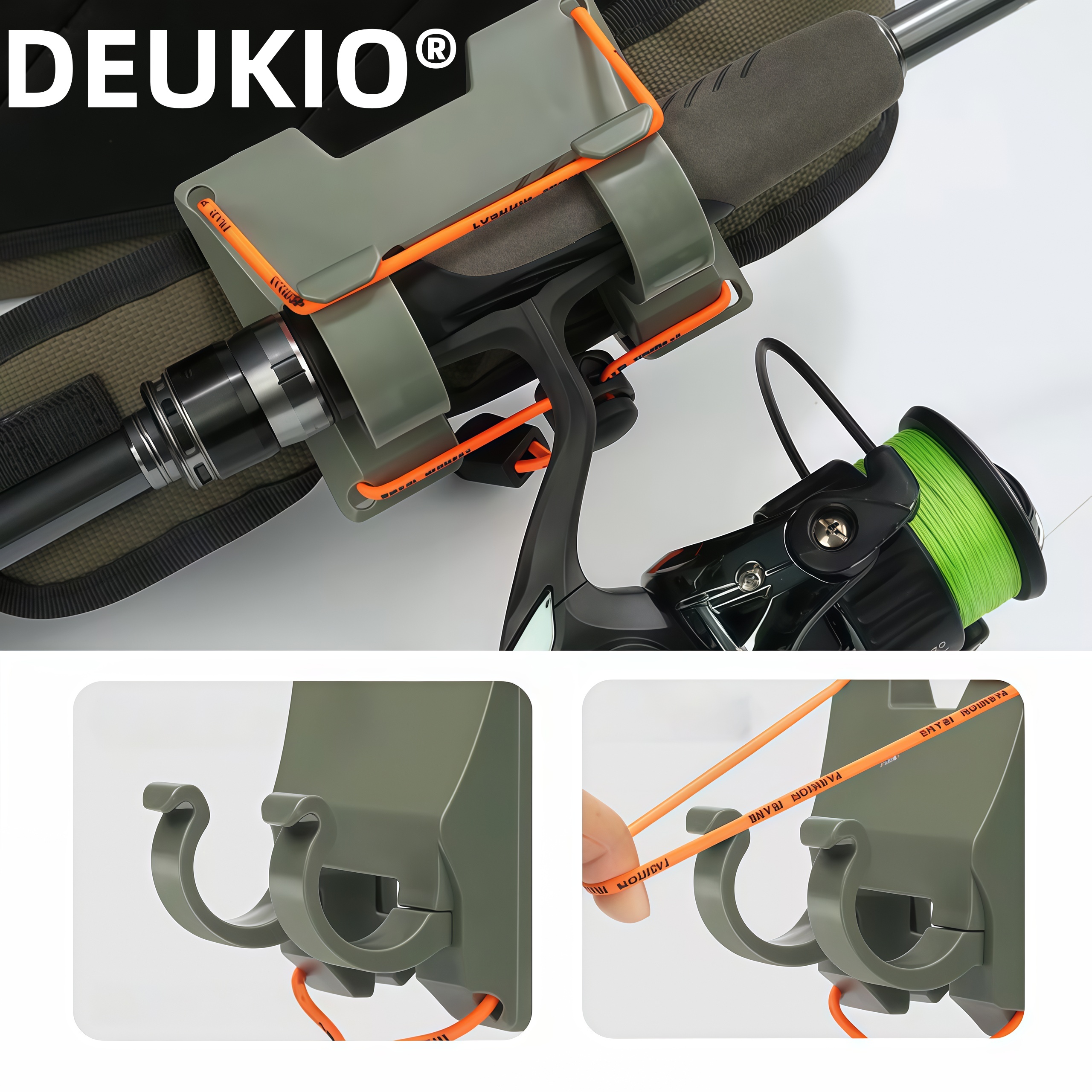 DEUKIO Outdoor Belt Clip Rod H - đánh giá và giá Fly Reel