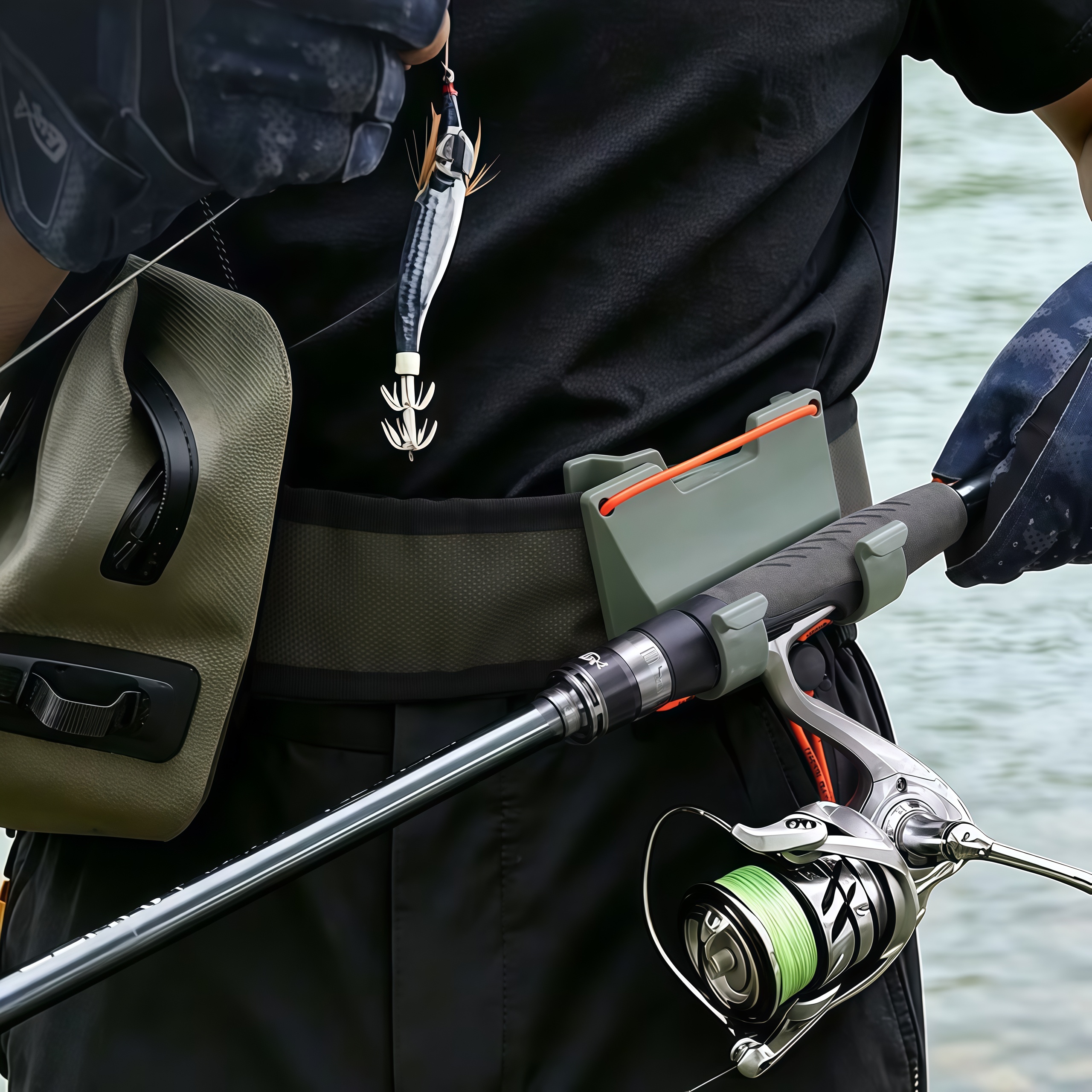 DEUKIO Outdoor Belt Clip Rod H - đánh giá và giá Fly Reel