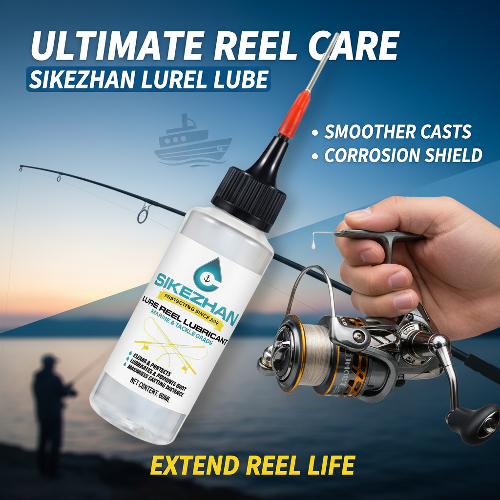 SIKEZHAN Lubricating Oils 60ml - đánh giá và giá Reel Lubricant