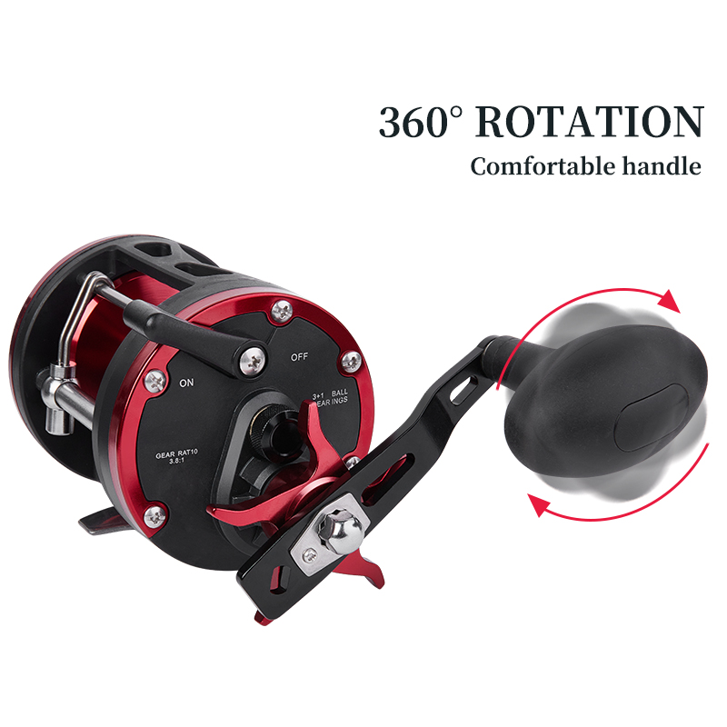 BILLINGS Trolling Drum Reel 33 - đánh giá và giá Trolling Reel