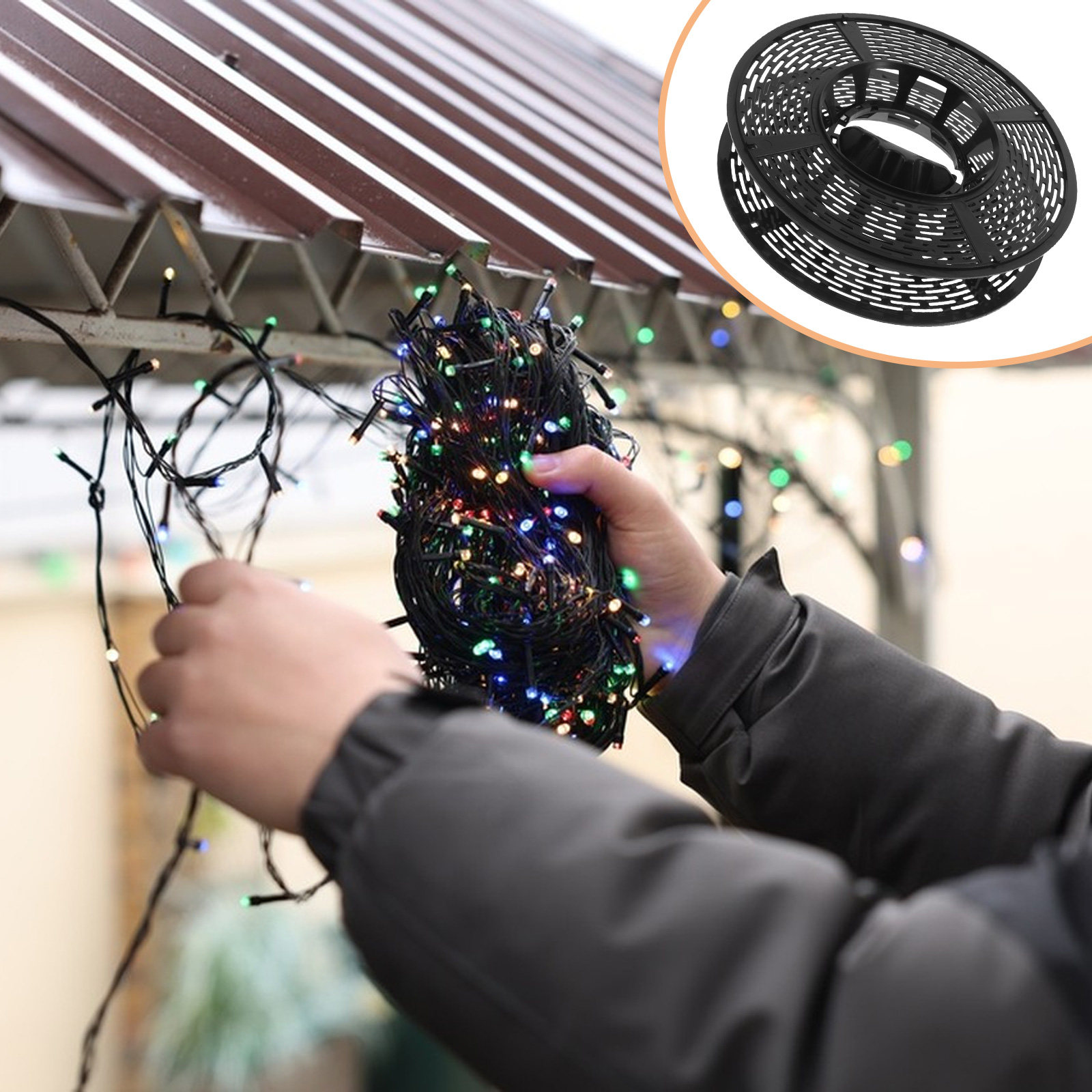 Christmas Light Organizer Reel - đánh giá và giá Reel Handle