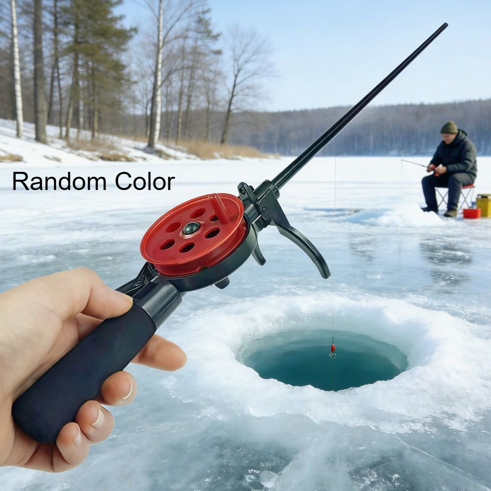 1pc 33.5cm Mini Ice Fishing Ro - đánh giá và giá Ice Fishing Reel