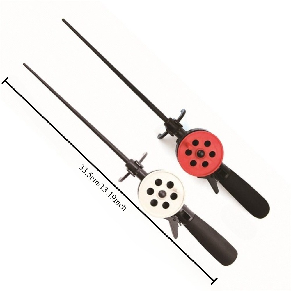 1pc 33.5cm Mini Ice Fishing Ro - đánh giá và giá Ice Fishing Reel