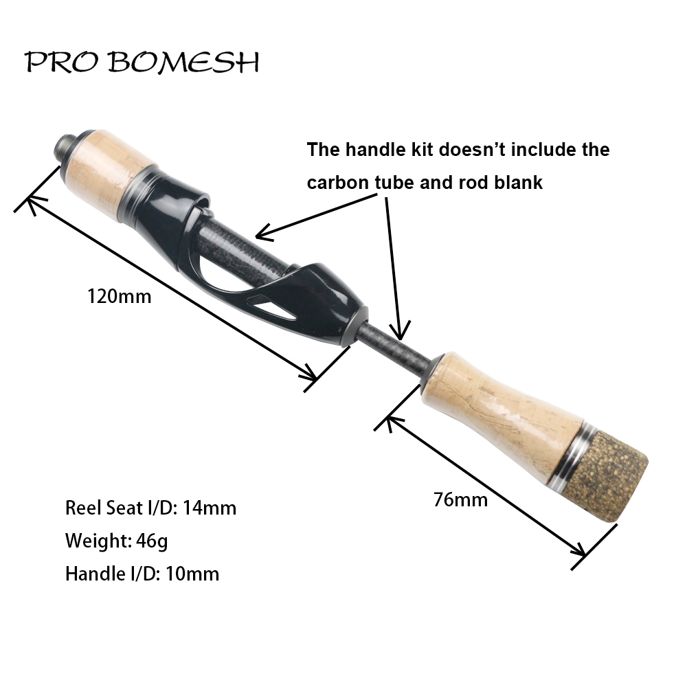 Pro Bomesh 1 Set Cork Handle S - đánh giá và giá Ice Fishing Reel