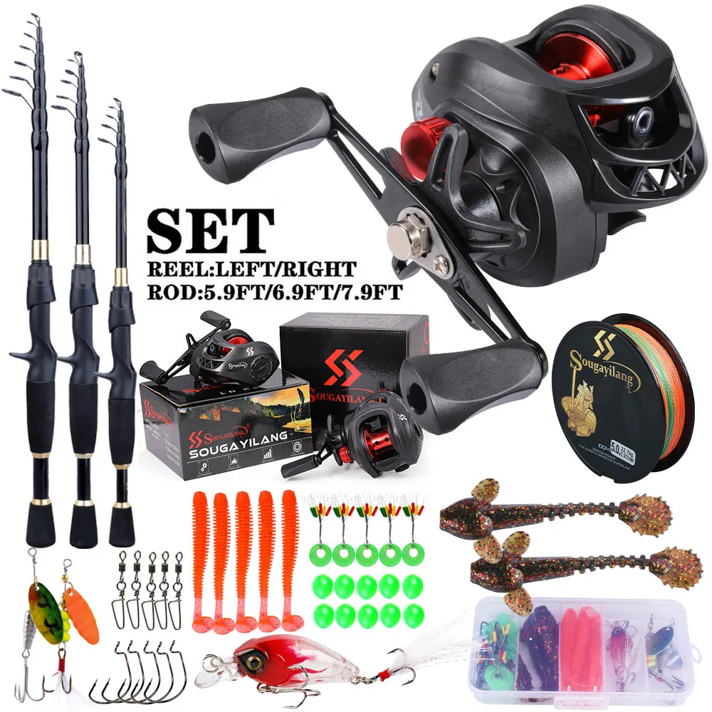 Sougayilang Fishing Rod and Re - đánh giá và giá Spincast Reel