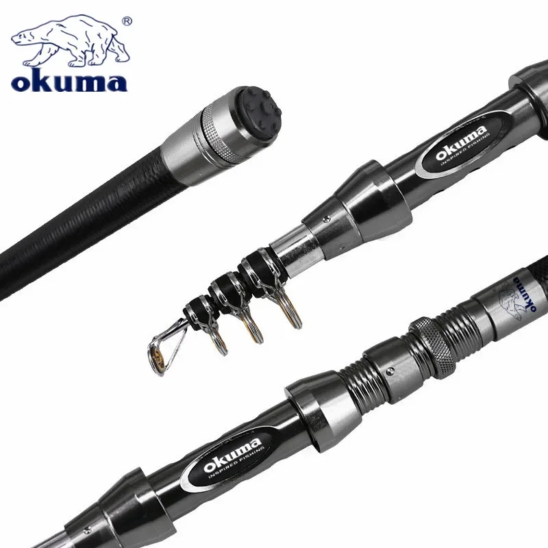 OKUMA New Carbon Rock Rod 1.5M - đánh giá và giá Surf Reel