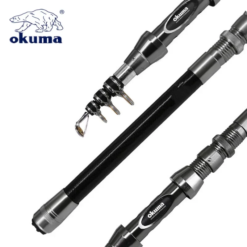 OKUMA New Carbon Rock Rod 1.5M - đánh giá và giá Surf Reel