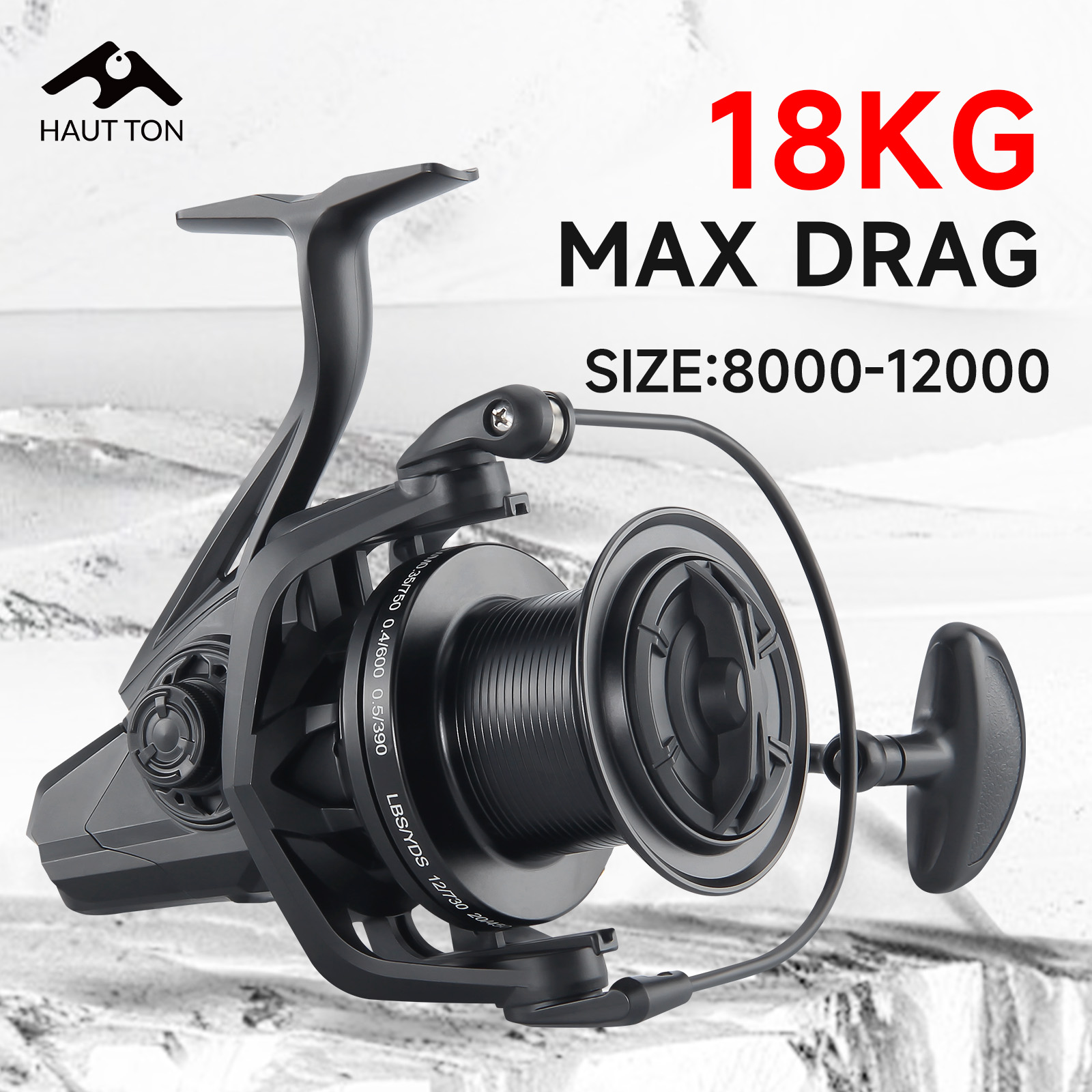 HAUT TON BLACK 12000/14000 Sur - đánh giá và giá Surf Reel