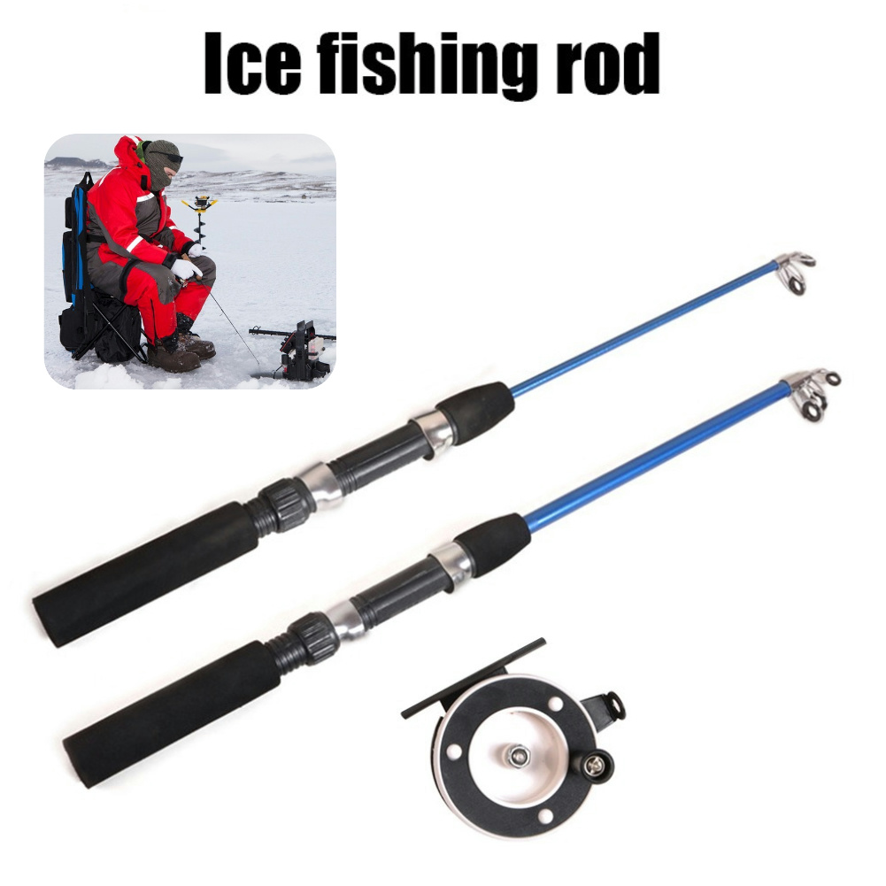 Winter Shrimp Fishing Rod Mini - đánh giá và giá Ice Fishing Reel