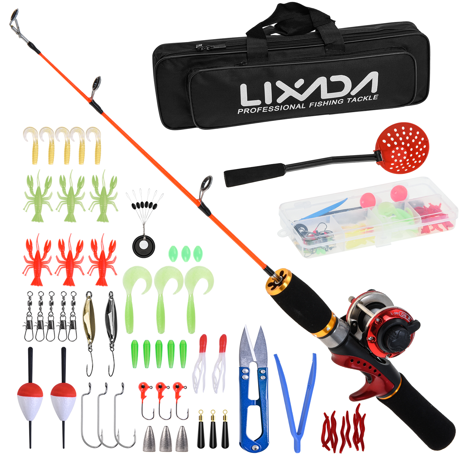 NEW Lixada Ice Fishing Rod Ree - đánh giá và giá Ice Fishing Reel